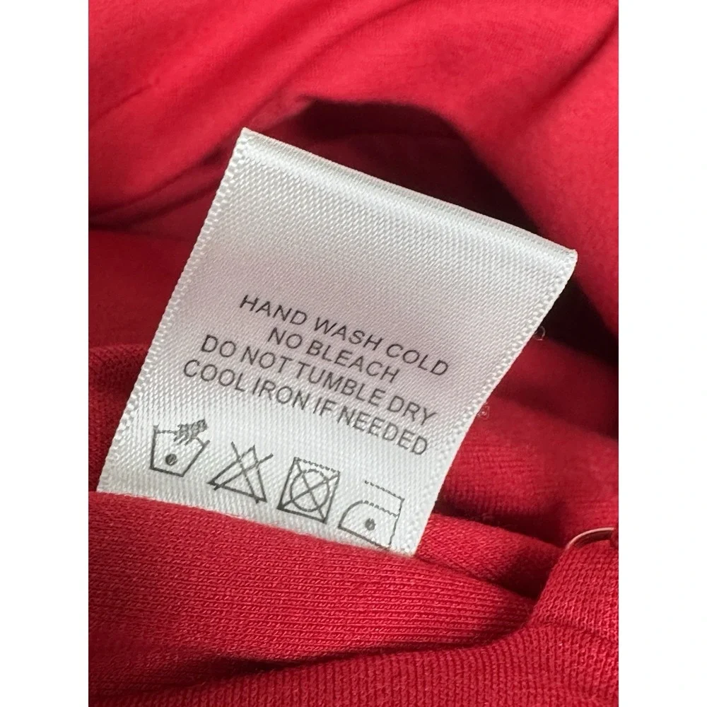 Lovers And Friends Lavinia Jumpsuit Red Classic Party Flare SMALL Spring Summer - Picture 11 of 13